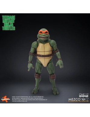 Mezco Toys The One 12 Collective Teenage Mutant Ninja Turtles (1990) Action Figure Boxed Set