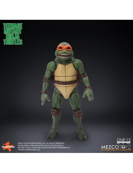 Mezco Toys The One 12 Collective Teenage Mutant Ninja Turtles (1990) Action Figure Boxed Set