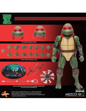 Mezco Toys The One 12 Collective Teenage Mutant Ninja Turtles (1990) Action Figure Boxed Set