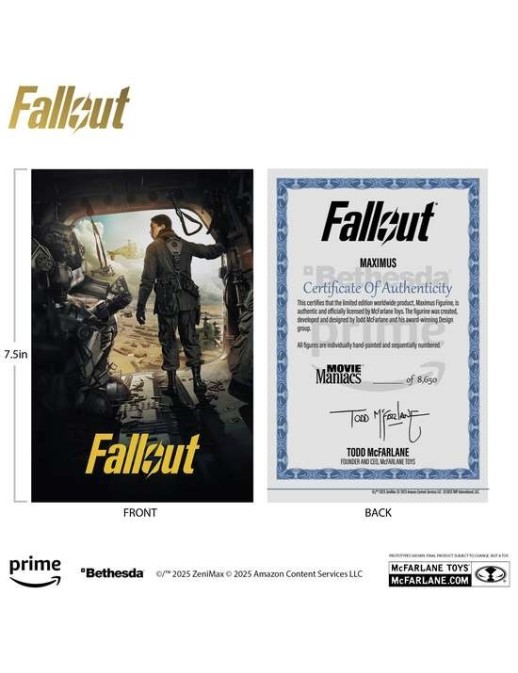 McFarlane Toys Fallout Movie Maniacs Wave 3