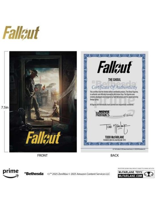 Mc Farlane Toys Fallout Movie Maniacs Wave 3