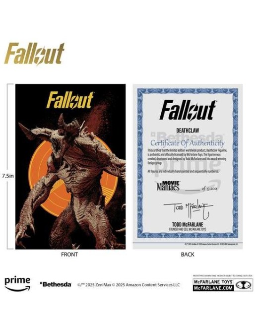 Mc Farlane Toys Fallout Movie Maniacs Wave 3