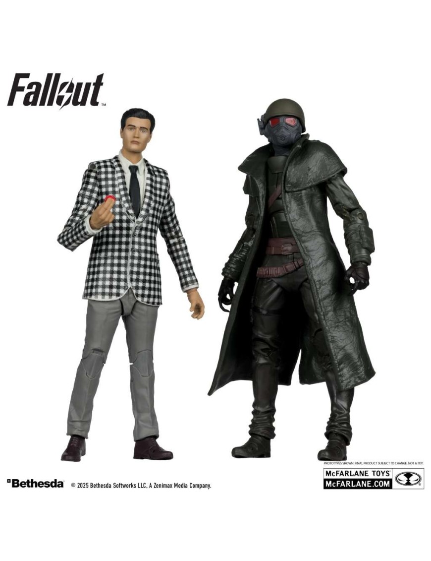 Mc Farlane Fallout New Vegas Riot Ranger Armor & Benny Survivor