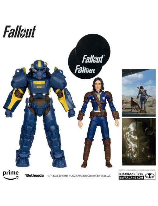 Mc Farlane Fallout 4 T-60 Vault Tec & Sole Survivor