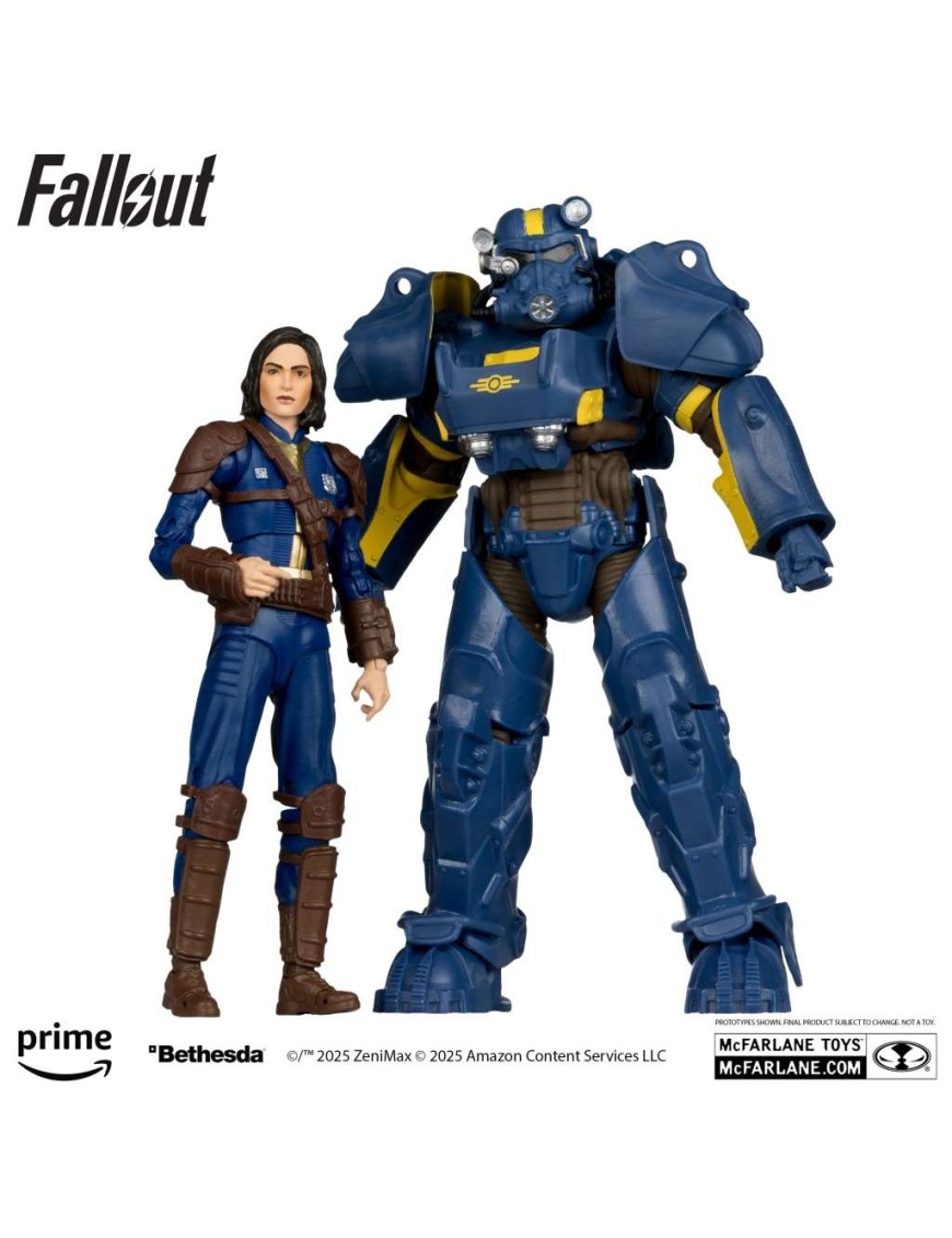 Mc Farlane Fallout 4 T-60 Vault Tec & Sole Survivor