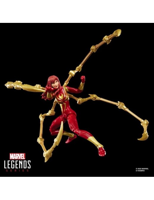 Hasbro Marvel Legends Mary Jane Watson Iron Spider with Exclusive Magic: The Gathering Card