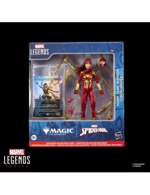 Hasbro Marvel Legends Mary Jane Watson Iron Spider with Exclusive Magic: The Gathering Card