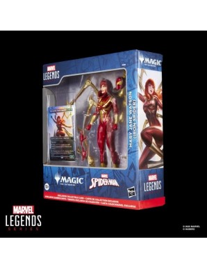 Hasbro Marvel Legends Mary Jane Watson Iron Spider with Exclusive Magic: The Gathering Card