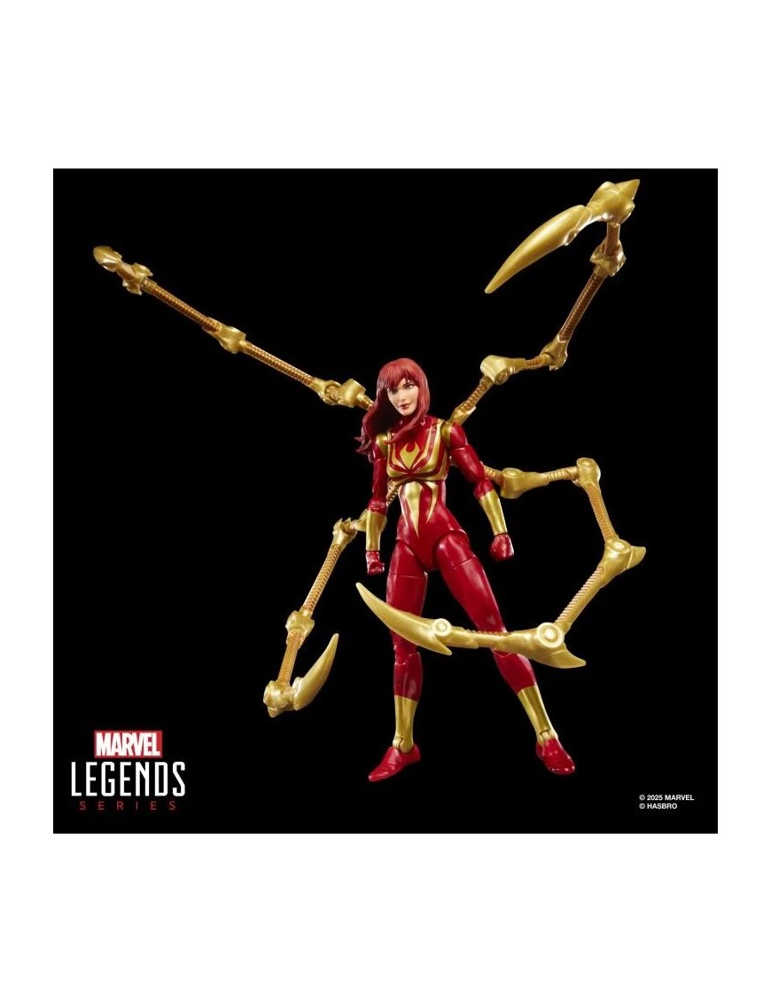 Hasbro Marvel Legends Mary Jane Watson Iron Spider with Exclusive Magic: The Gathering Card
