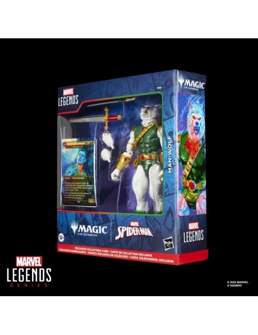 Hasbro Marvel Legends Man-Wolf with Exclusive Magic: The Gathering Card