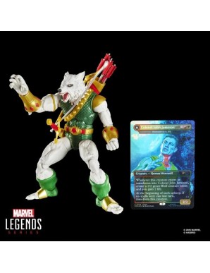 Hasbro Marvel Legends Man-Wolf with Exclusive Magic: The Gathering Card