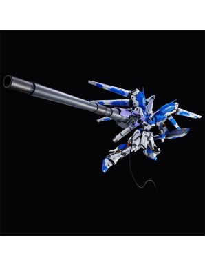 P-Bandai Real Grade RG 1/144 Mobile Suit Gundam Hyper Mega Bazooka Launcher for RX-93-ν2 Hi-ν Gundam Fin Funnel Display Set