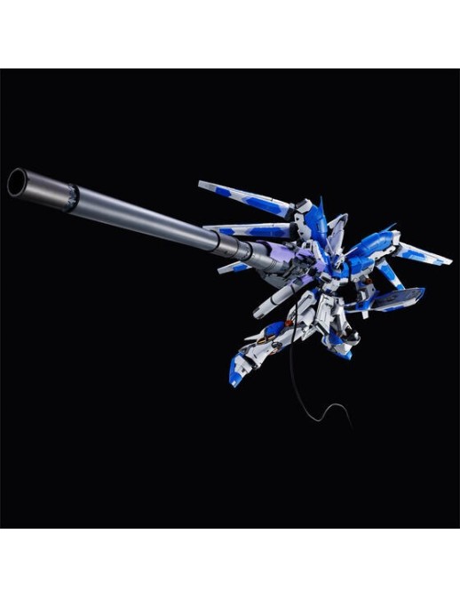 P-Bandai Real Grade RG 1/144 Mobile Suit Gundam Hyper Mega Bazooka Launcher for RX-93-ν2 Hi-ν Gundam Fin Funnel Display Set