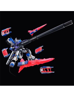 P-Bandai Real Grade RG 1/144 Mobile Suit Gundam Hyper Mega Bazooka Launcher for RX-93-ν2 Hi-ν Gundam Fin Funnel Display Set