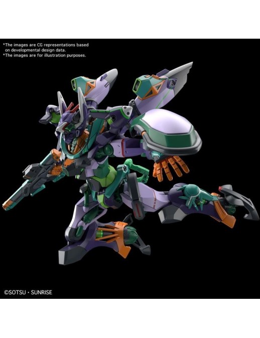 Bandai High Grade HGGQ 1/144 Mobile Suit Gundam gMS-κ GFreD