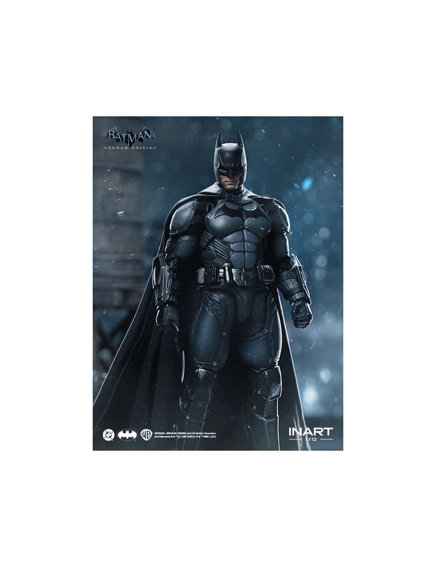 InArt Batman Arkham Origins Batman 1/12 Scale Action Figure