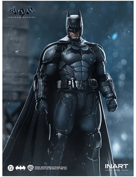 InArt Batman Arkham Origins Batman 1/12 Scale Action Figure