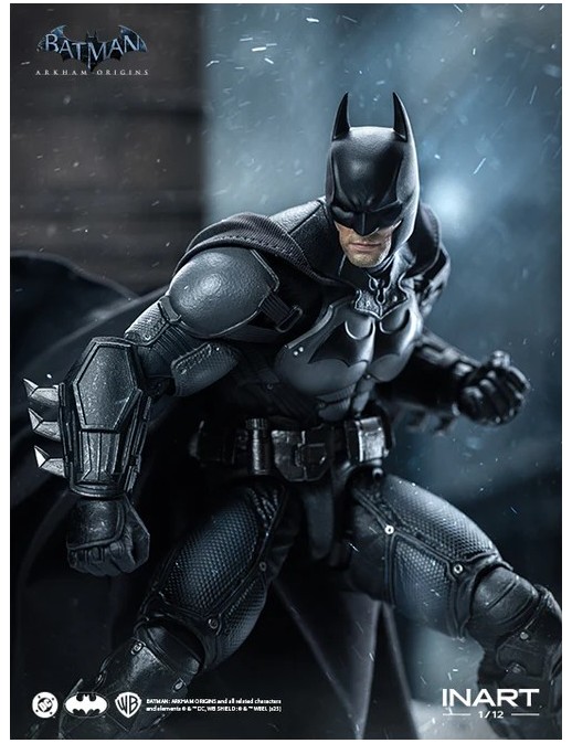 InArt Batman Arkham Origins Batman 1/12 Scale Action Figure