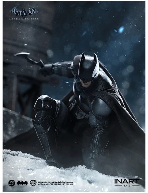 InArt Batman Arkham Origins Batman 1/12 Scale Action Figure