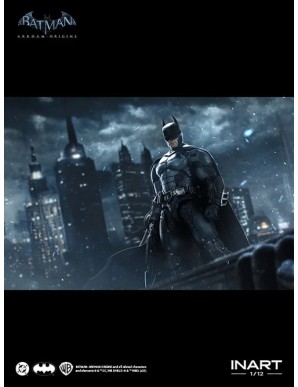 InArt Batman Arkham Origins Batman 1/12 Scale Action Figure