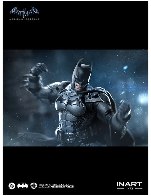 InArt Batman Arkham Origins Batman 1/12 Scale Action Figure