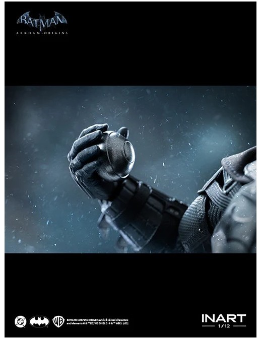 InArt Batman Arkham Origins Batman 1/12 Scale Action Figure
