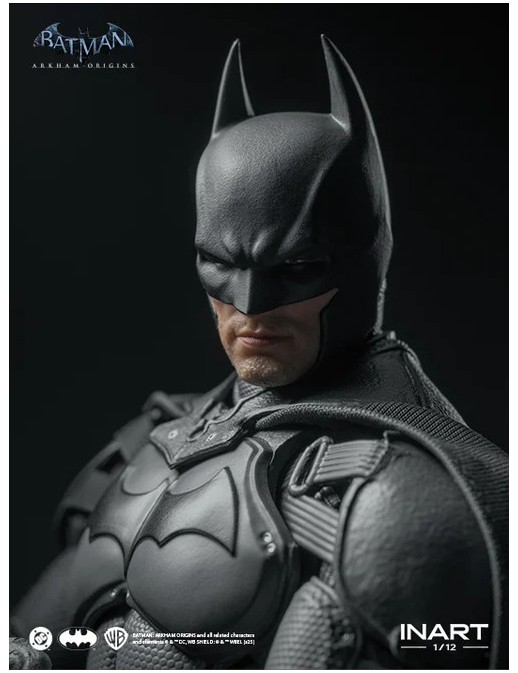 InArt Batman Arkham Origins Batman 1/12 Scale Action Figure