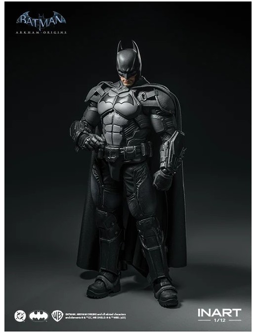 InArt Batman Arkham Origins Batman 1/12 Scale Action Figure
