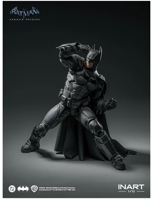 InArt Batman Arkham Origins Batman 1/12 Scale Action Figure