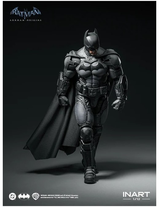 InArt Batman Arkham Origins Batman 1/12 Scale Action Figure