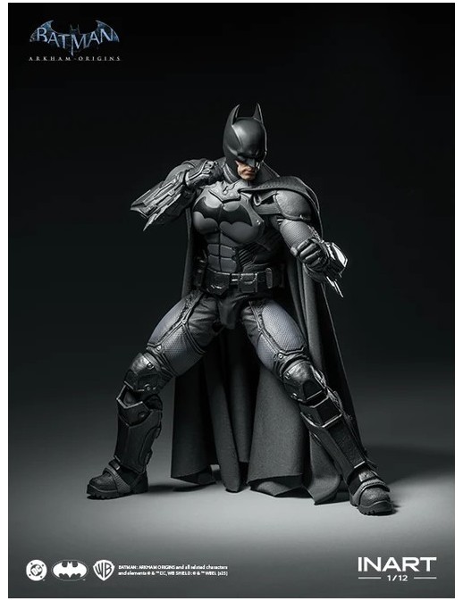 InArt Batman Arkham Origins Batman 1/12 Scale Action Figure