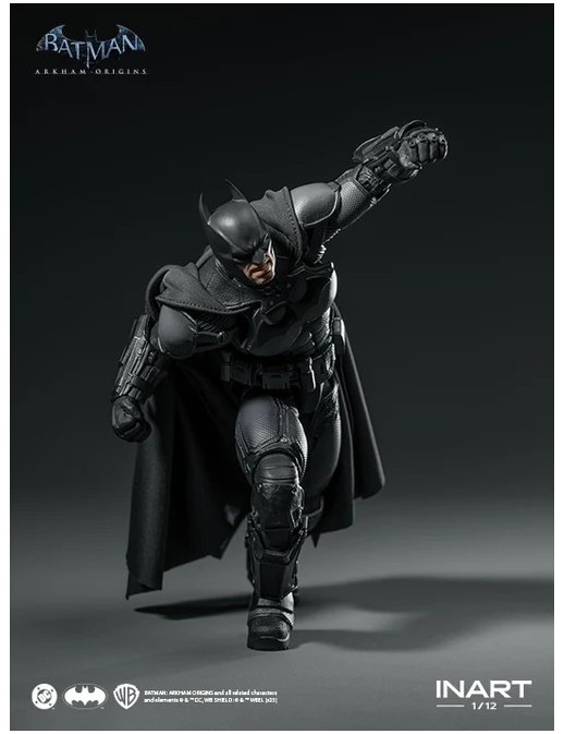 InArt Batman Arkham Origins Batman 1/12 Scale Action Figure