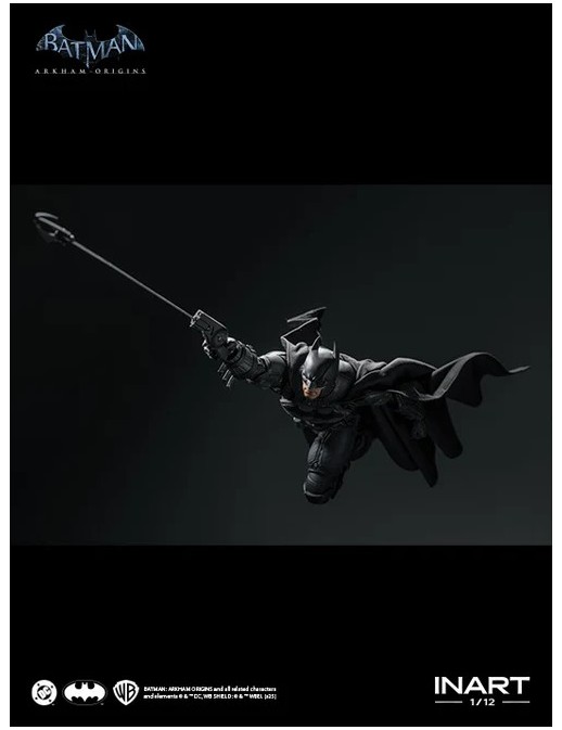 InArt Batman Arkham Origins Batman 1/12 Scale Action Figure