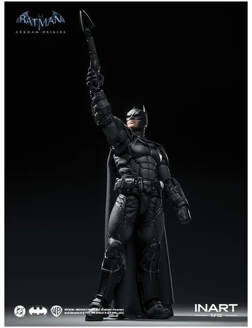InArt Batman Arkham Origins Batman 1/12 Scale Action Figure