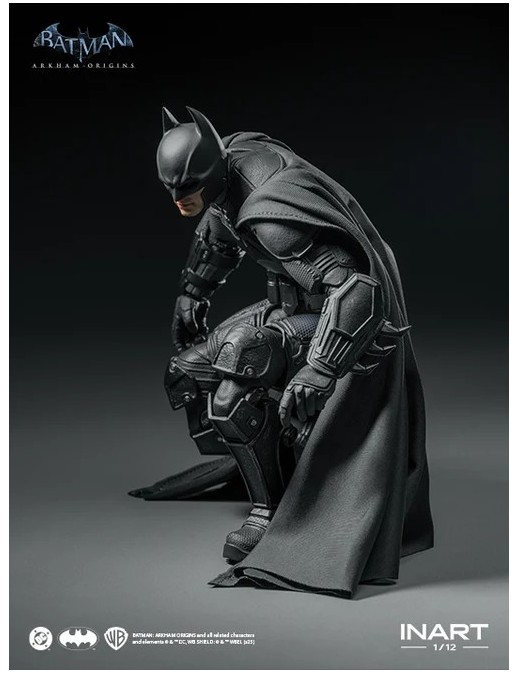 InArt Batman Arkham Origins Batman 1/12 Scale Action Figure