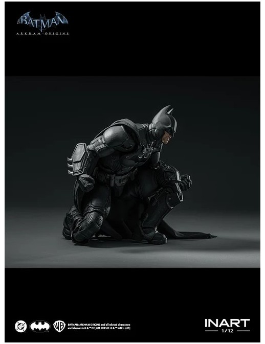InArt Batman Arkham Origins Batman 1/12 Scale Action Figure