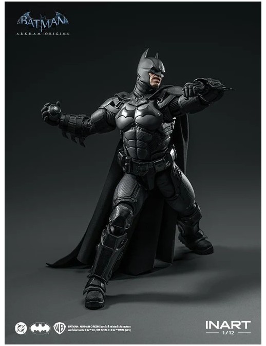 InArt Batman Arkham Origins Batman 1/12 Scale Action Figure