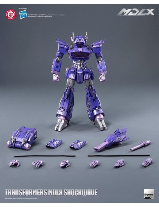 Threezero Transformers MDLX Articulated Figures Series Shockwave
