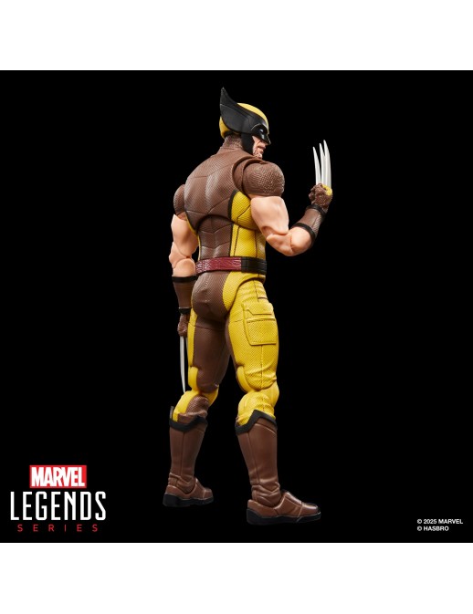 Hasbro Marvel Legends Deadpool & Wolverine Wolverine Brown Suit
