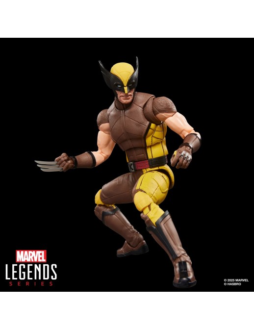 Hasbro Marvel Legends Deadpool & Wolverine Wolverine Brown Suit