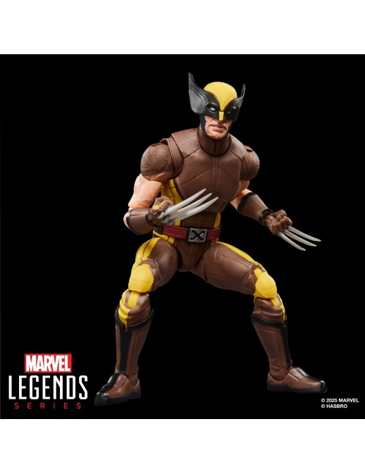 Hasbro Marvel Legends Deadpool & Wolverine Wolverine Brown Suit