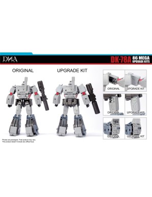 DNA Design DK-78A Upgrade Kits for Transformers The Movie Studio Series 86 Leader Class Megatron