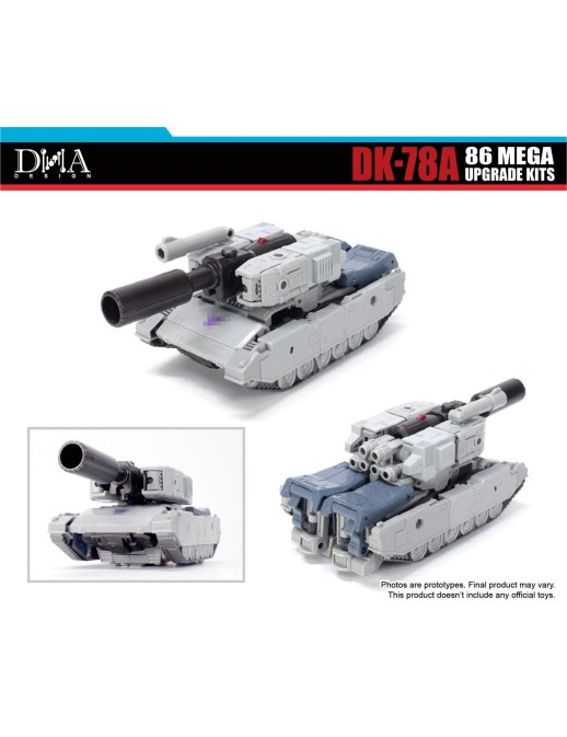DNA Design DK-78A Upgrade Kits for Transformers The Movie Studio Series 86 Leader Class Megatron