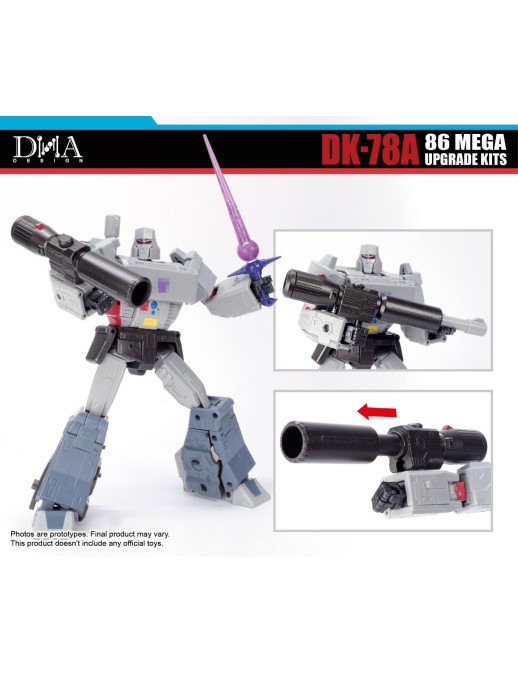 DNA Design DK-78A Upgrade Kits for Transformers The Movie Studio Series 86 Leader Class Megatron