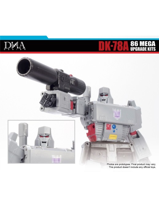 DNA Design DK-78A Upgrade Kits for Transformers The Movie Studio Series 86 Leader Class Megatron