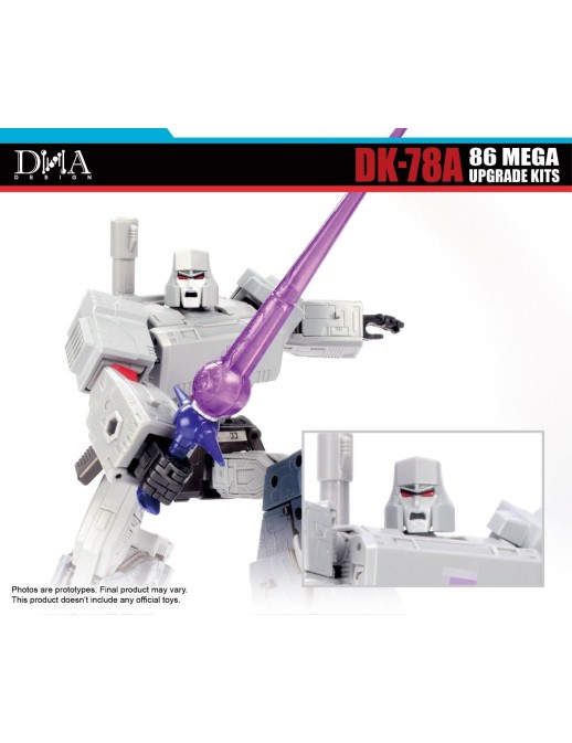 DNA Design DK-78A Upgrade Kits for Transformers The Movie Studio Series 86 Leader Class Megatron