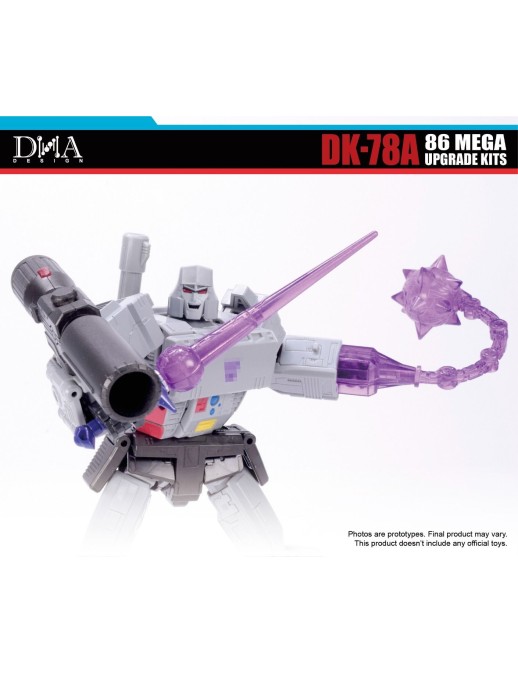 DNA Design DK-78A Upgrade Kits for Transformers The Movie Studio Series 86 Leader Class Megatron