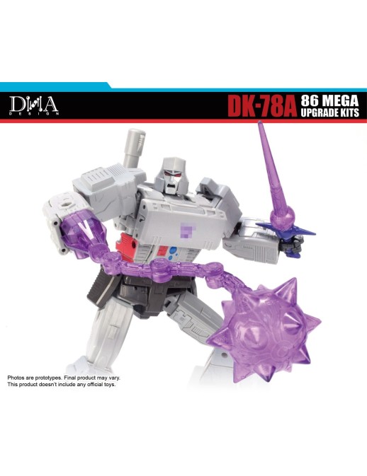 DNA Design DK-78A Upgrade Kits for Transformers The Movie Studio Series 86 Leader Class Megatron