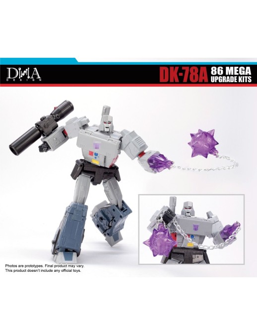 DNA Design DK-78A Upgrade Kits for Transformers The Movie Studio Series 86 Leader Class Megatron