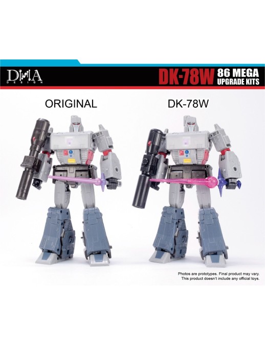 DNA Design DK-78W Upgrade Kits for Transformers The Movie Studio Series 86 Leader Class Megatron